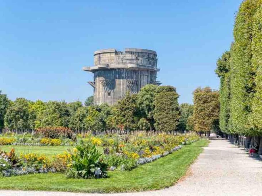 Center Apt In Best Area Near Park & Danube 20'To Airport Apartment Wina Bagian luar foto