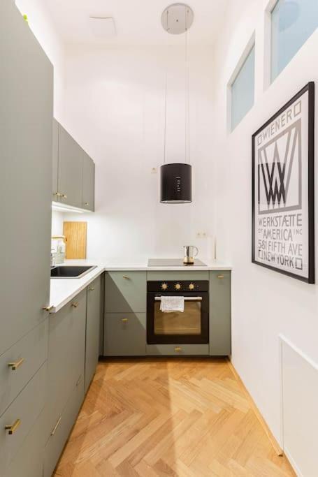 Center Apt In Best Area Near Park & Danube 20'To Airport Apartment Wina Bagian luar foto